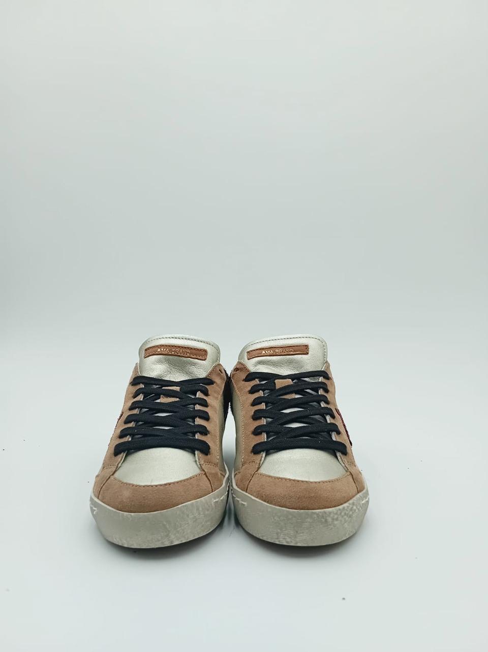 sneakers timeless 4428 PLATINO AMA brand 