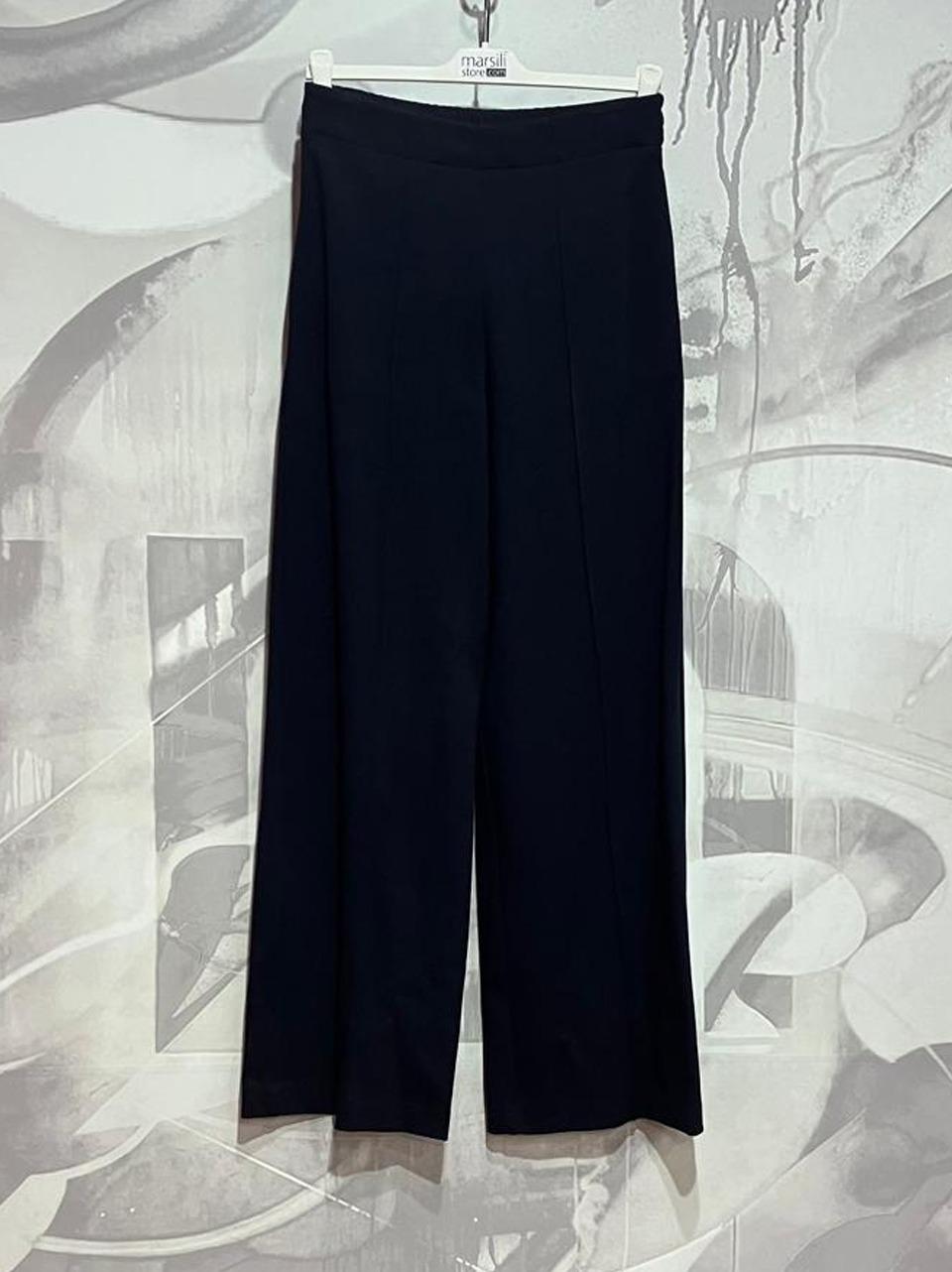 pantalone tricot B04 BLU MEimeij 