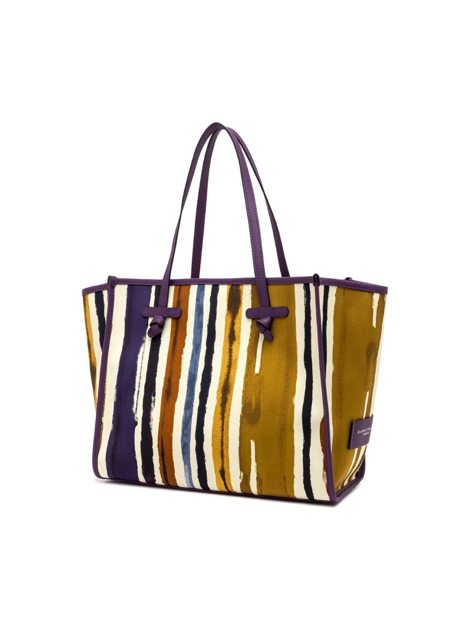 borsa marcella grande canvas colorato BS6850BLR OPULENS MARCELLA CLUB by gianni chiarini 