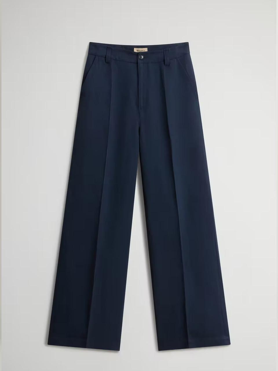 pantalone palazzo lino viscosa TR2025UT3043 3989 WOOLRICH 