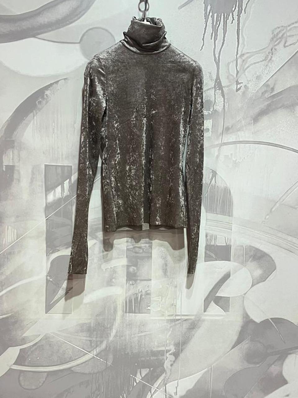 collo alto tulle ciniglia FN00 GR MEimeij 