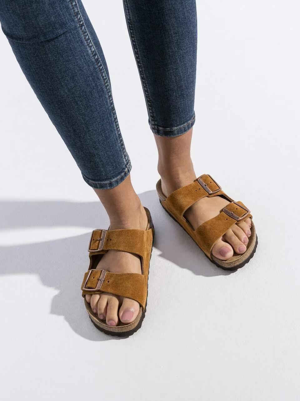 sabot arizona sfb camoscio ARINA1009527MINK MINK BIRKENSTOCK 