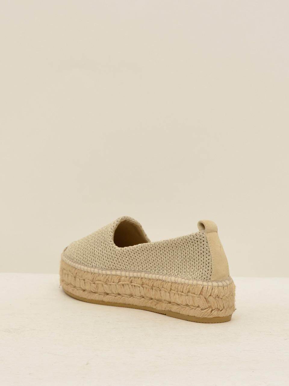 pantofola DOPOKNIT ORO ESPADRILLAS 