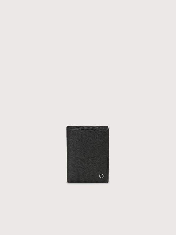portafogli con portacarte verticale SU0109 MICRON NERO ORCIANI 