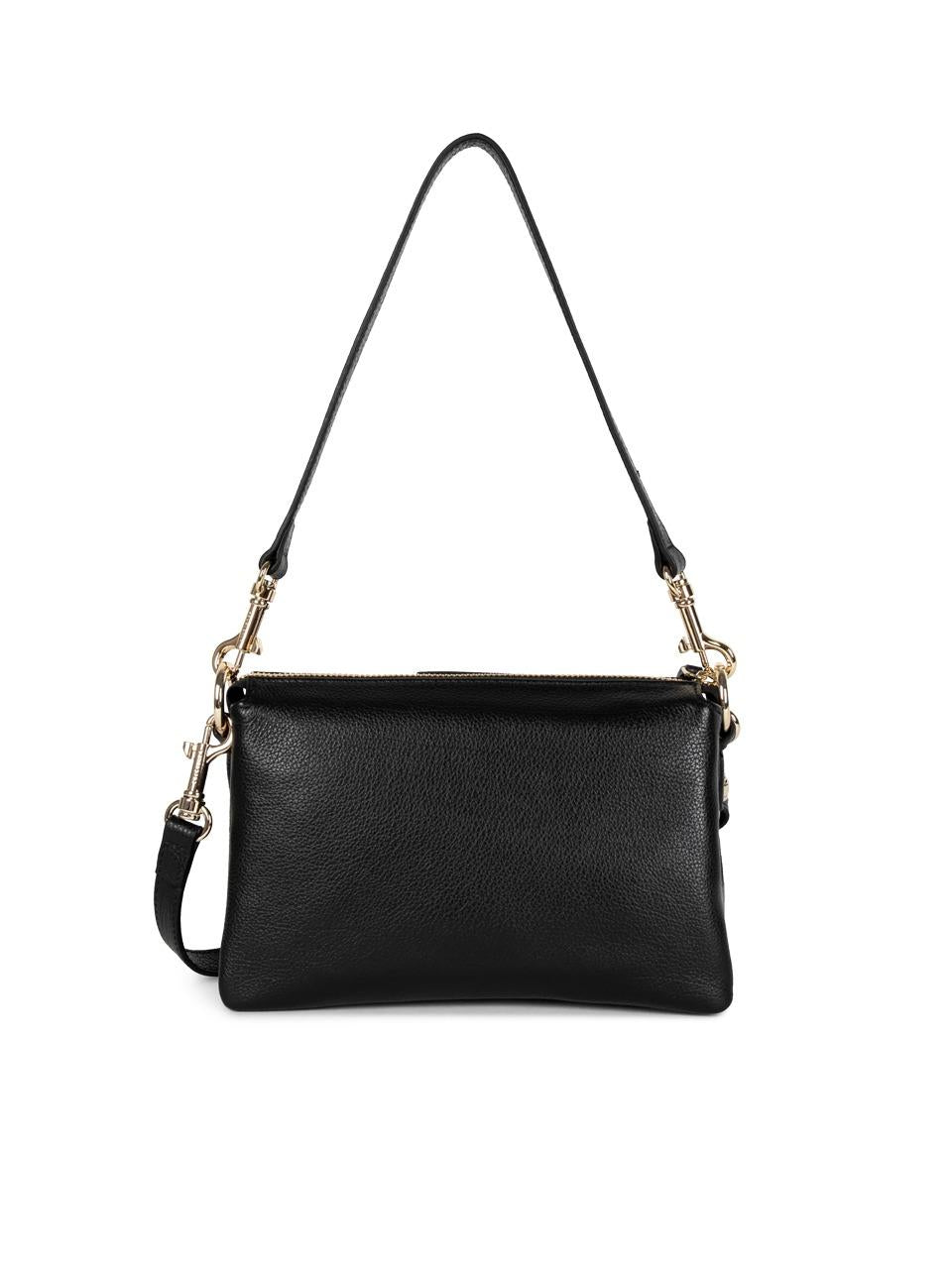 borsa 3 soffietti piccola 529-73 NERO LANCASTER 