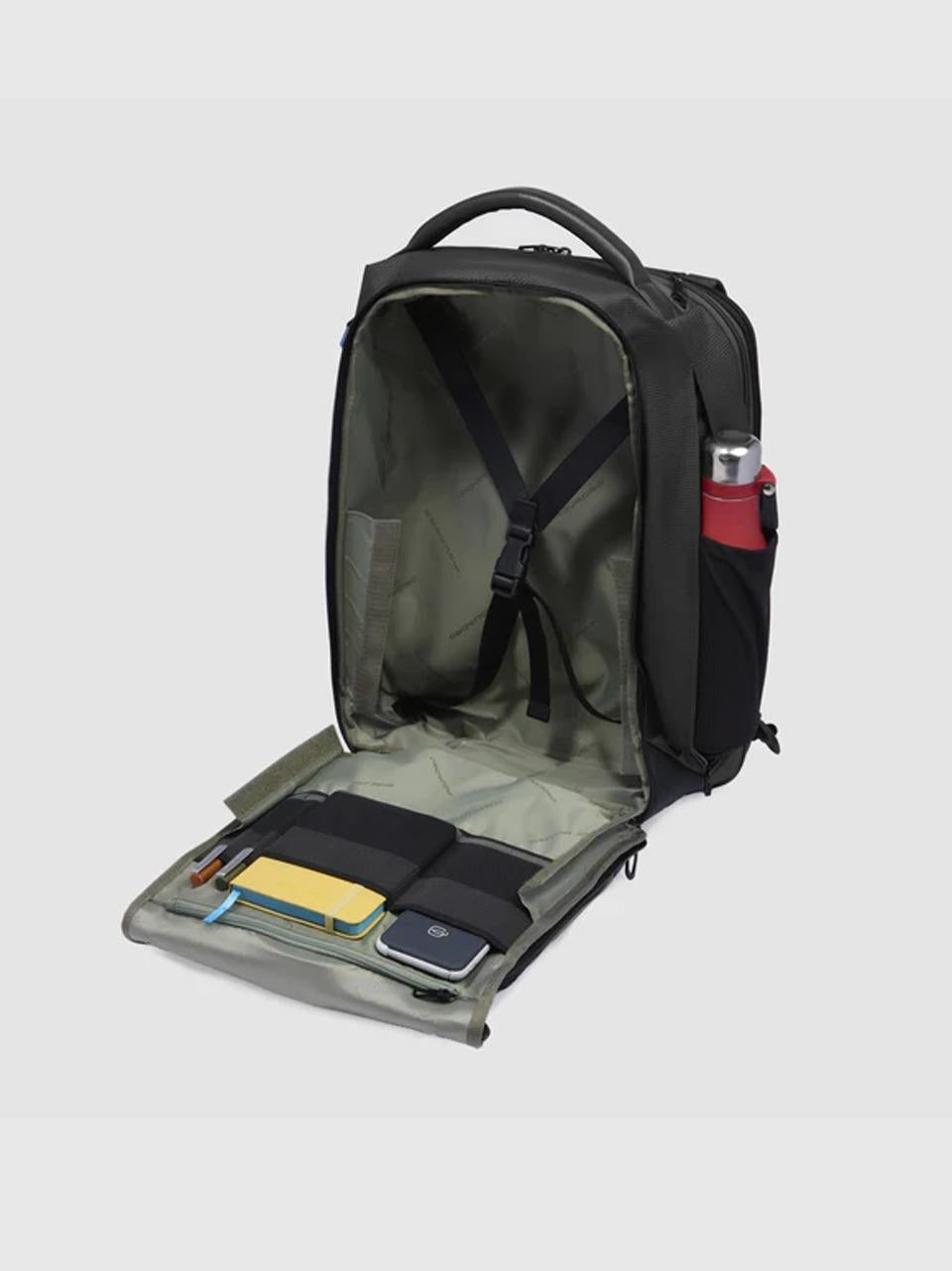 zaino 17, grande viaggio CA6631S137 NERO PIQUADRO 