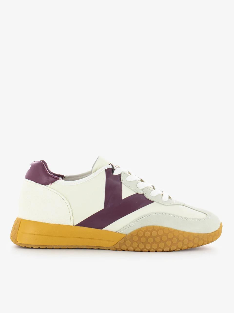 sneakers KM9753 WHITE BORDEAUX Keh.noo 