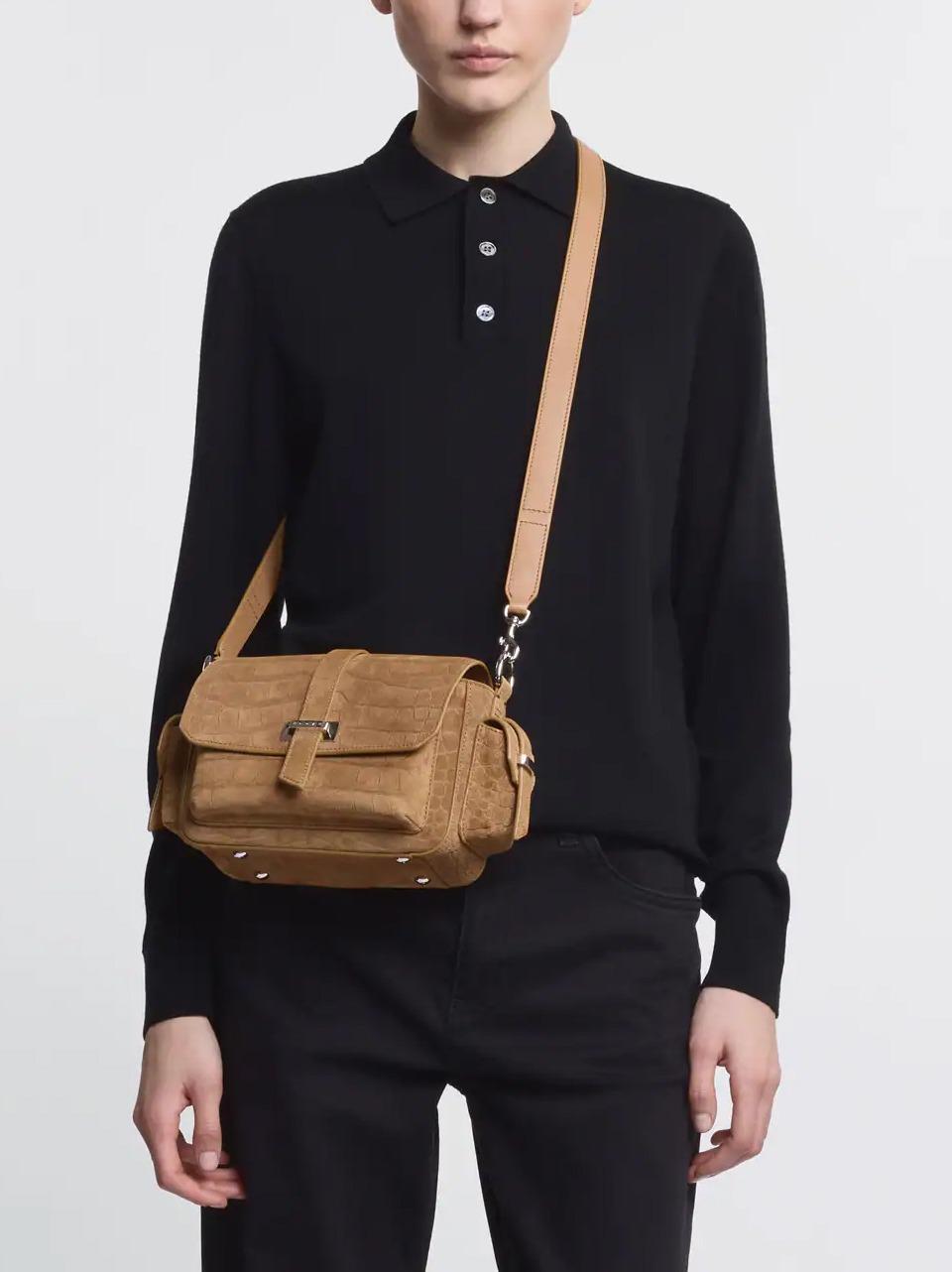 borsa flap bag KBW01RI0200UMNC811 CAFFELATTD HOGAN 