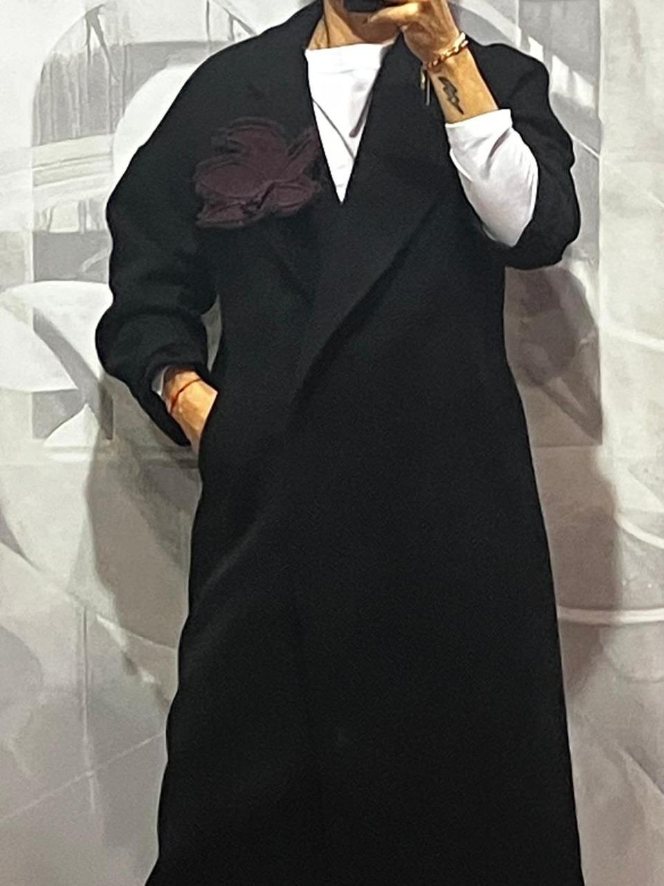 cappotto lungo M38F0163 N Souvenir 