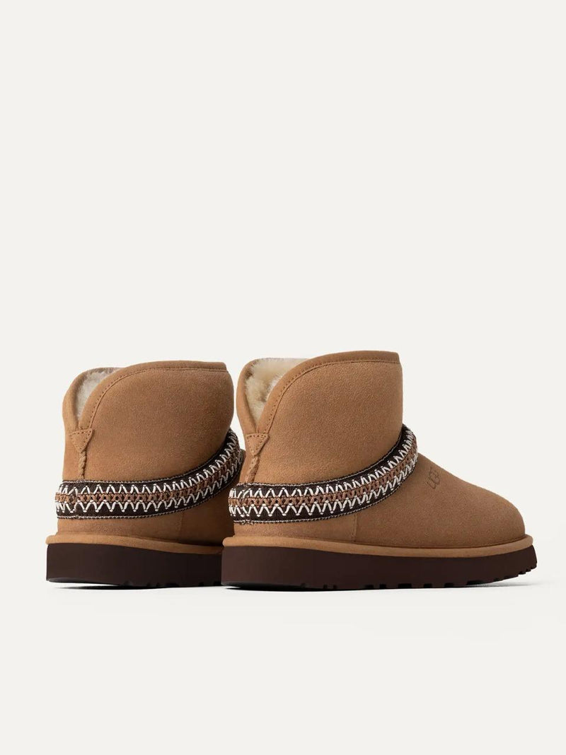  CLASSIC MINI CRESCENT CHESNUT Ugg 