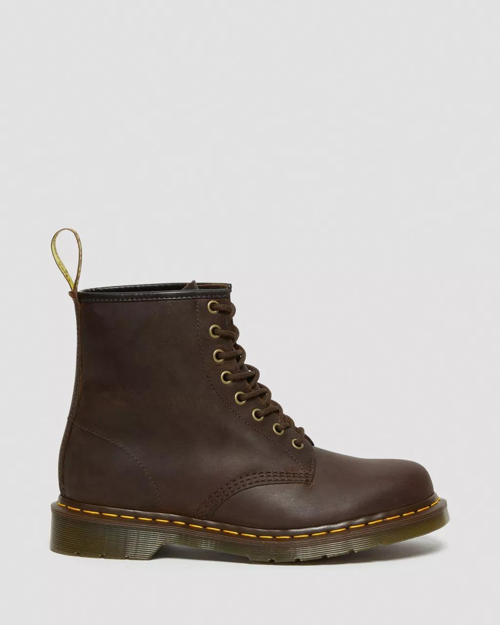 8 fori crazy horse 146011822203 CRAZY HORSE DARK BROWN Dr Martens 