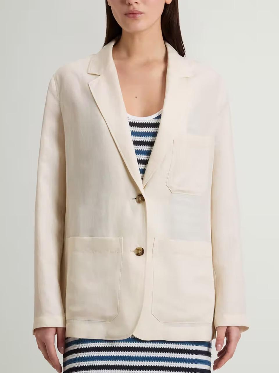 blazer viscosa lino BL2000 UT3043 8743 WOOLRICH 