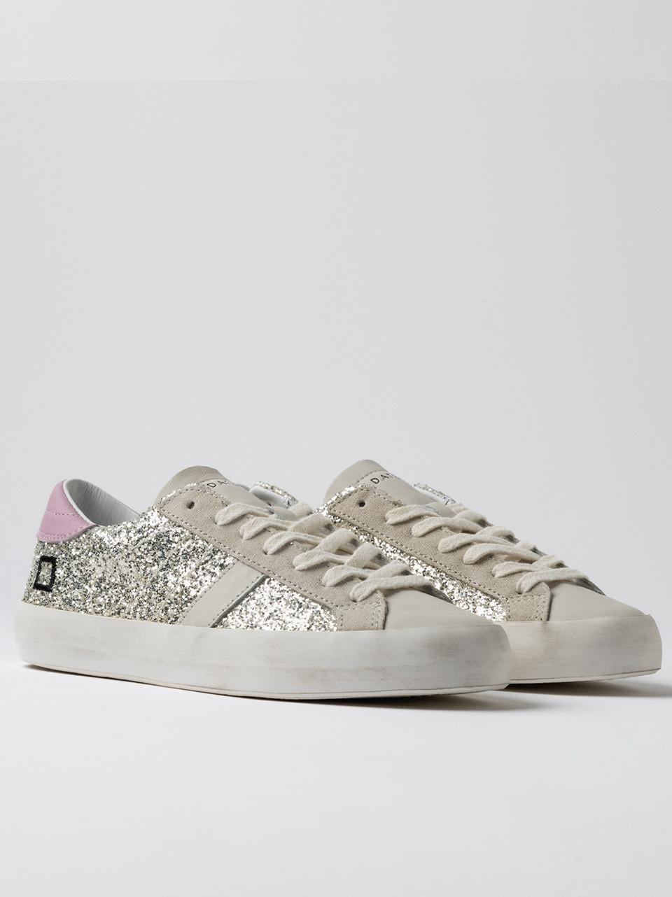 sneakers hill low HL.GL-PL PLATINO D.A.T.E 