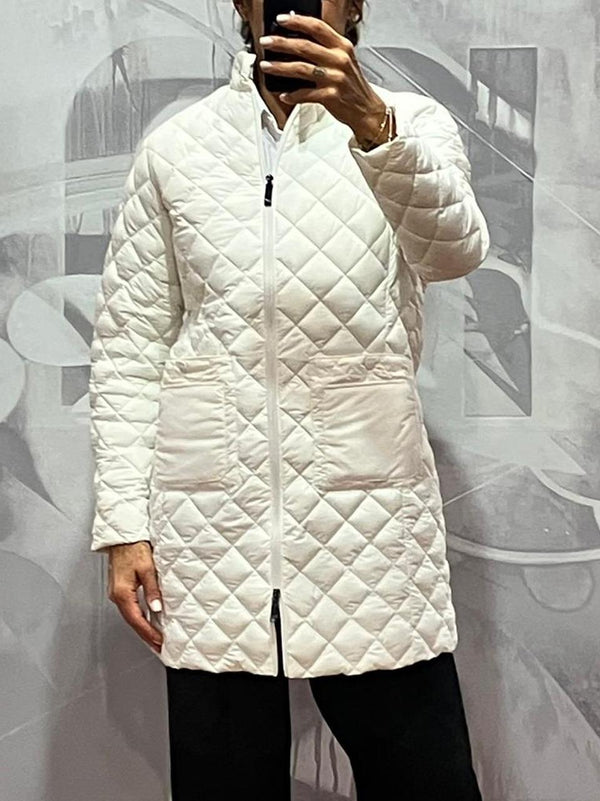 cappottino trapuntato stretch W0025 H006U MILK  