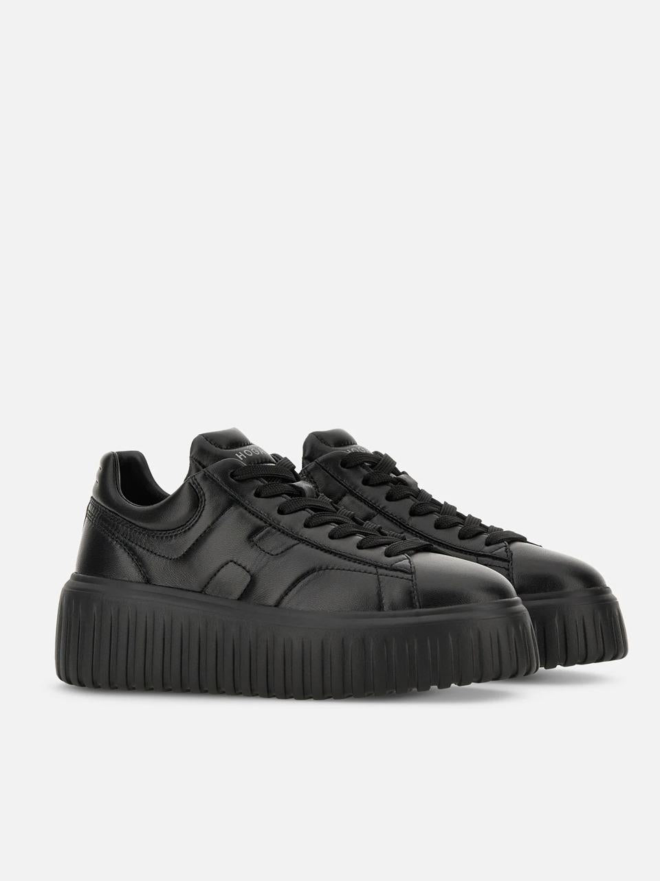 sneakers h stripe  total black HXW6450FC60LE99999 NERO HOGAN 