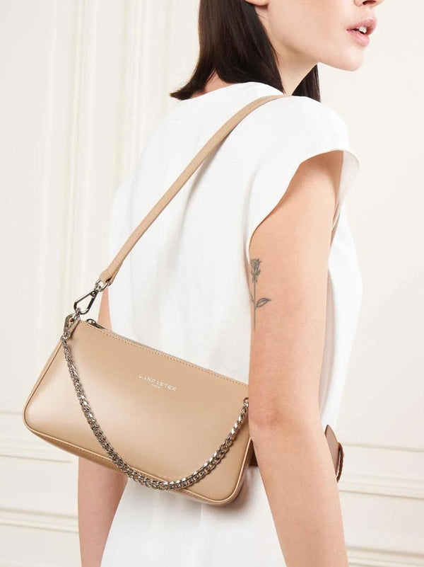 borsa  baguette piccola 433-14 BEIGE LANCASTER 