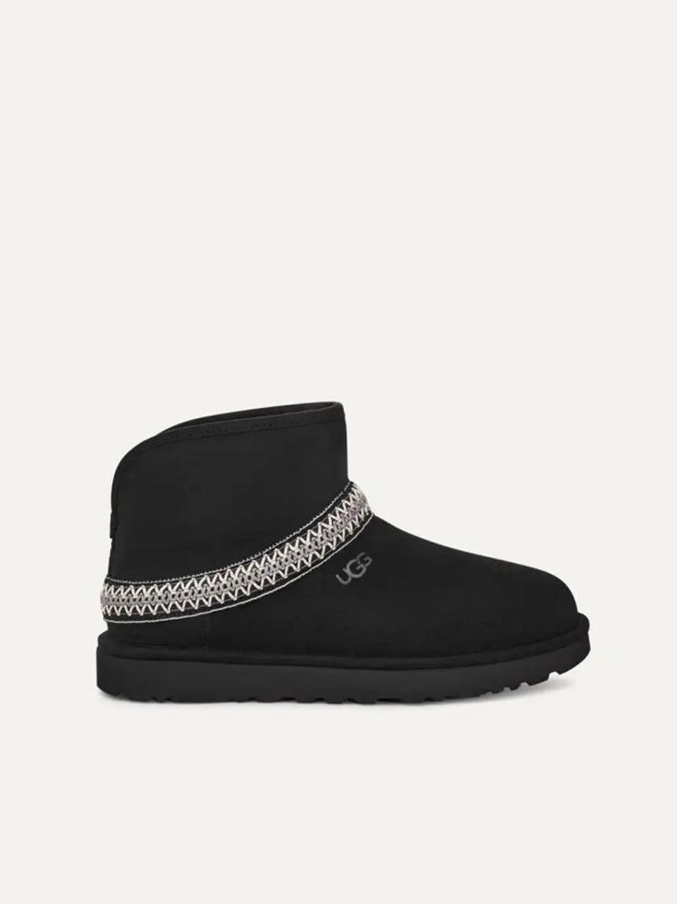  CLASSIC MINI CRESCENT BLACK Ugg 