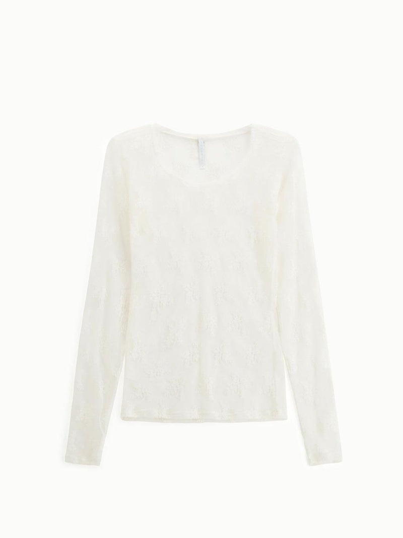 t shirt pizzo TW91KMX P SELECTED 