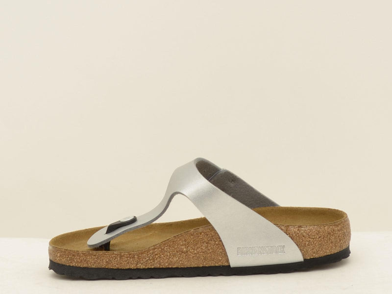  GIZEH043851 SILVER BIRKENSTOCK 