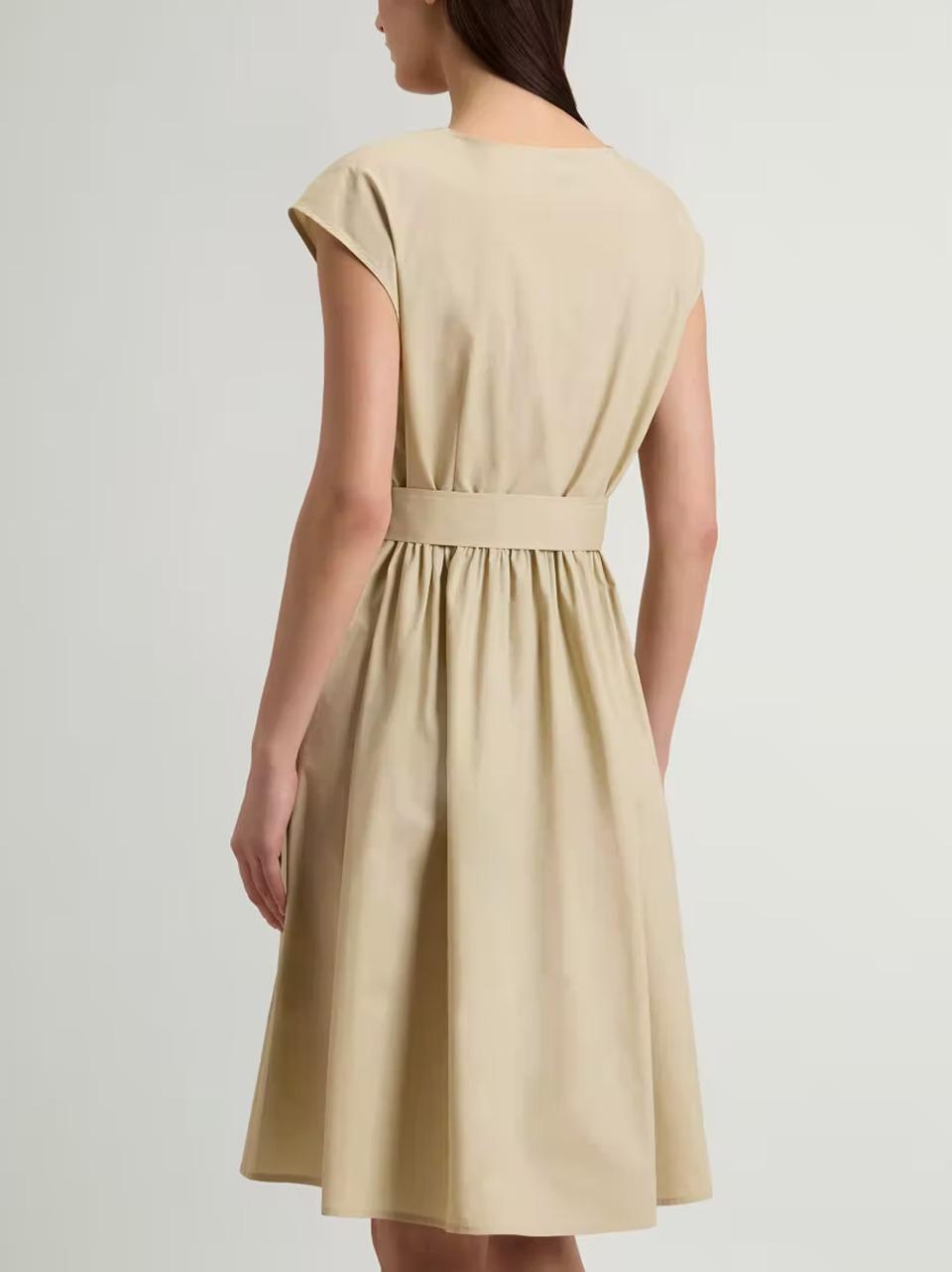 short dress popeline DR2028UT3944 8640 WOOLRICH 