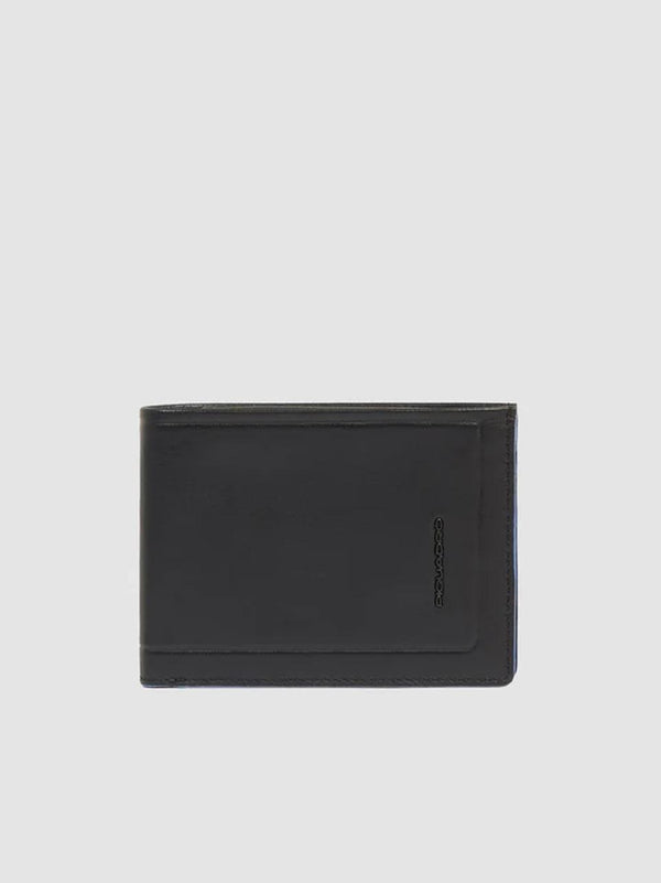 portafogli con portamonete grande PU257S138 NERO PIQUADRO 