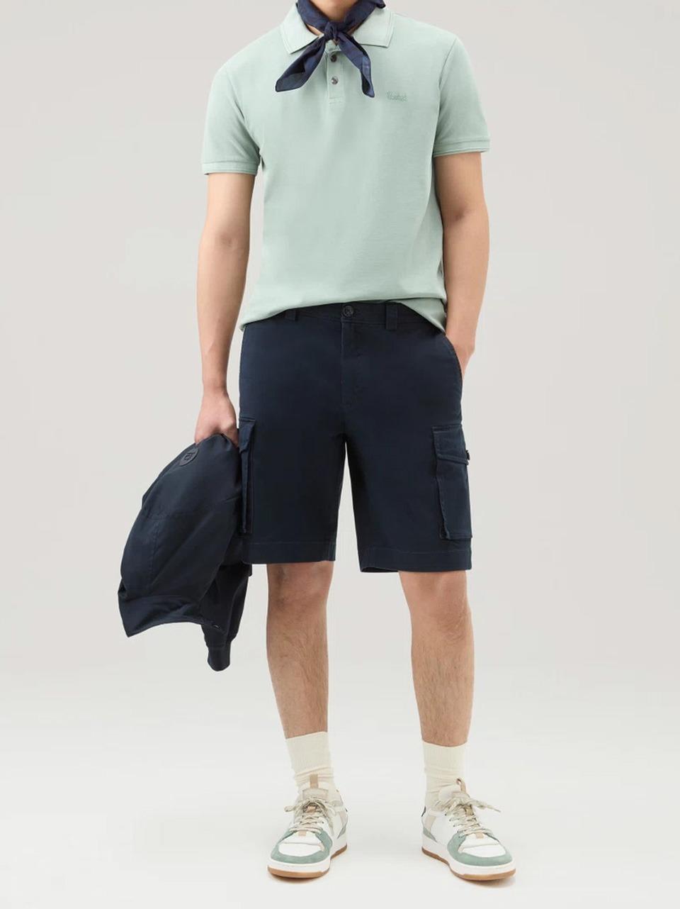 classic short cargo CFWPSH0039MRUT33473 BLU WOOLRICH 