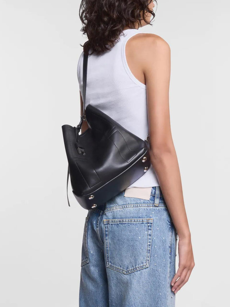 borsa tracolla piccola KBW01RS0200TZPB999 NERO HOGAN 