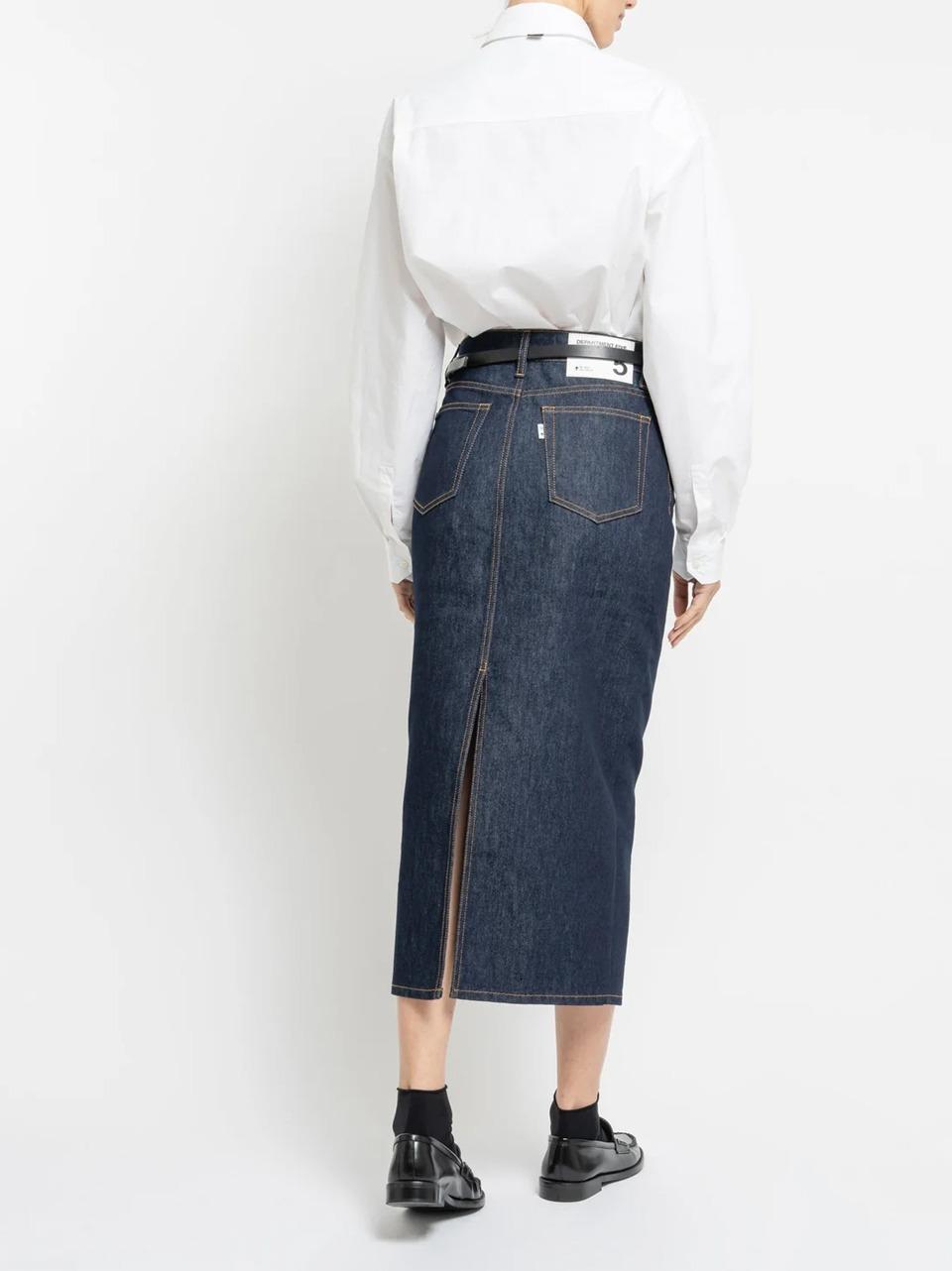 longuette denim BRAID DS DEPARTMENT FIVE 
