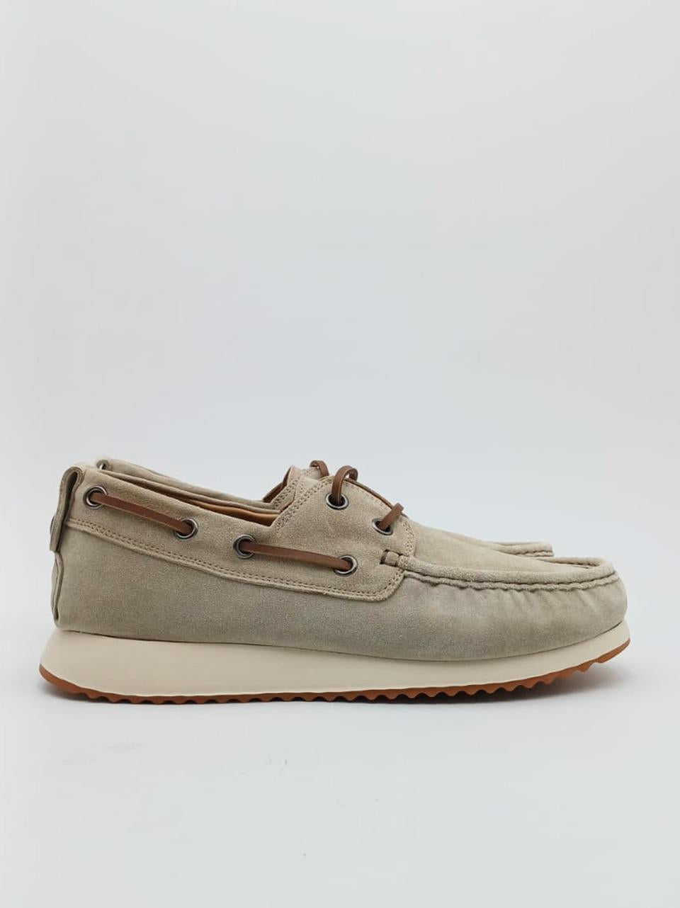 mocassino \barca hull HULL 0D09-2019937 SAND VOILE BLANCHE 