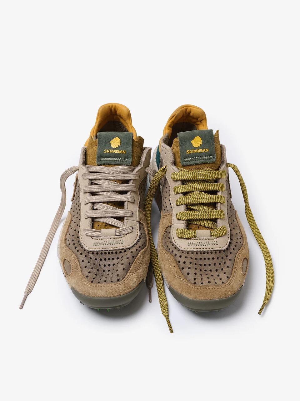 sneakers chacrona laser premium CHACRONA LASER PREMIUN LODEN BROWN SATORISAN 