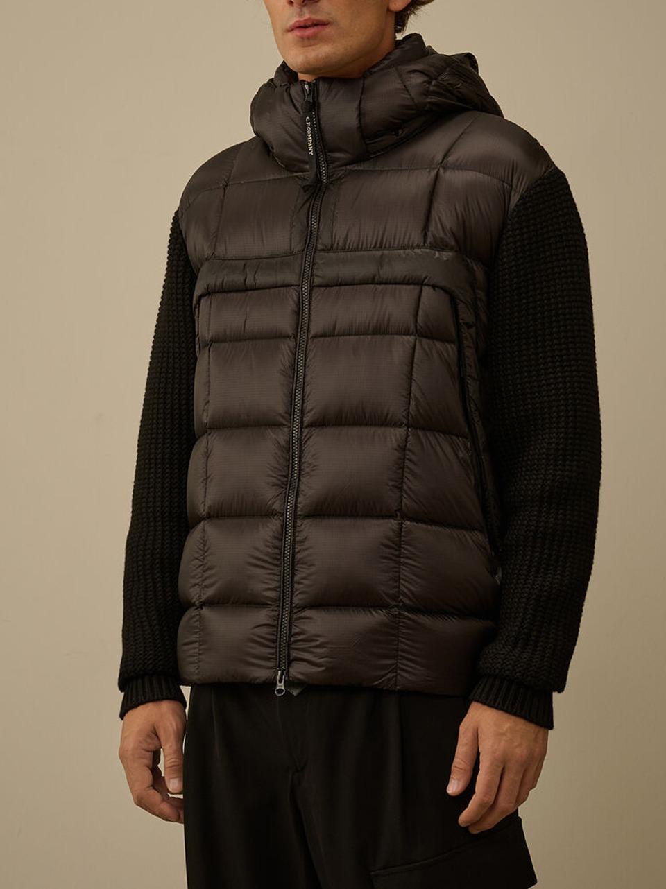 piumino hibryd merino KN185A 006390M N C.P COMPANY 