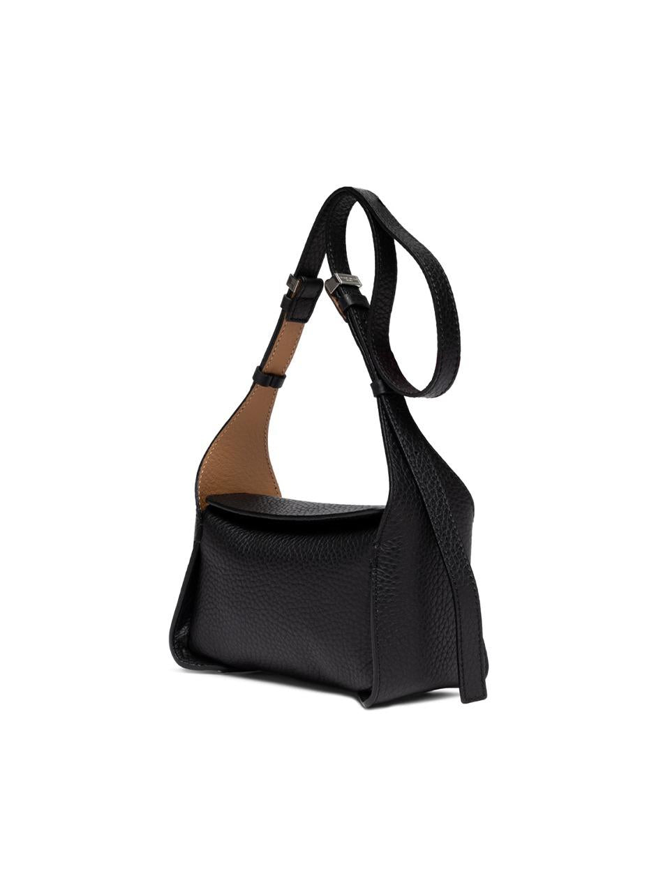 borsa spalla penelope piccola BS11350RNGDBL NERO\NATURE GIANNI CHIARINI 
