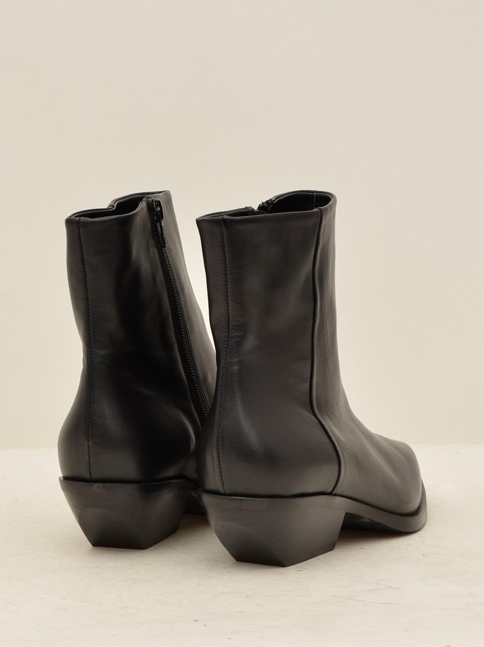 stivaletto con zip interna E4021 NERO ELENA IACHI 