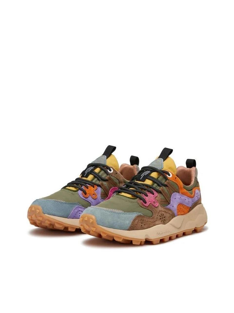 sneakers yamano 3 YAMANO 3 2F69 KAKY MULTY FLOWER MOUNTAIN 