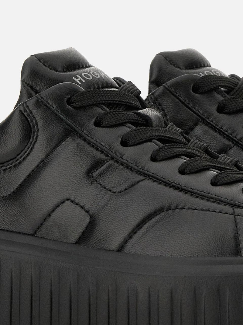 sneakers h stripe  total black HXW6450FC60LE99999 NERO HOGAN 