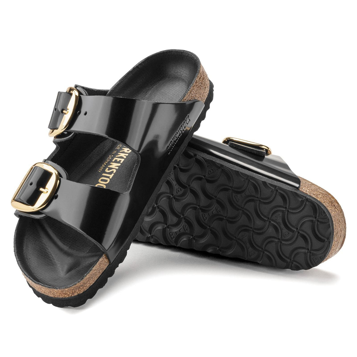 sabot arizona patent ARIZONA1019817 BLACK BIRKENSTOCK 