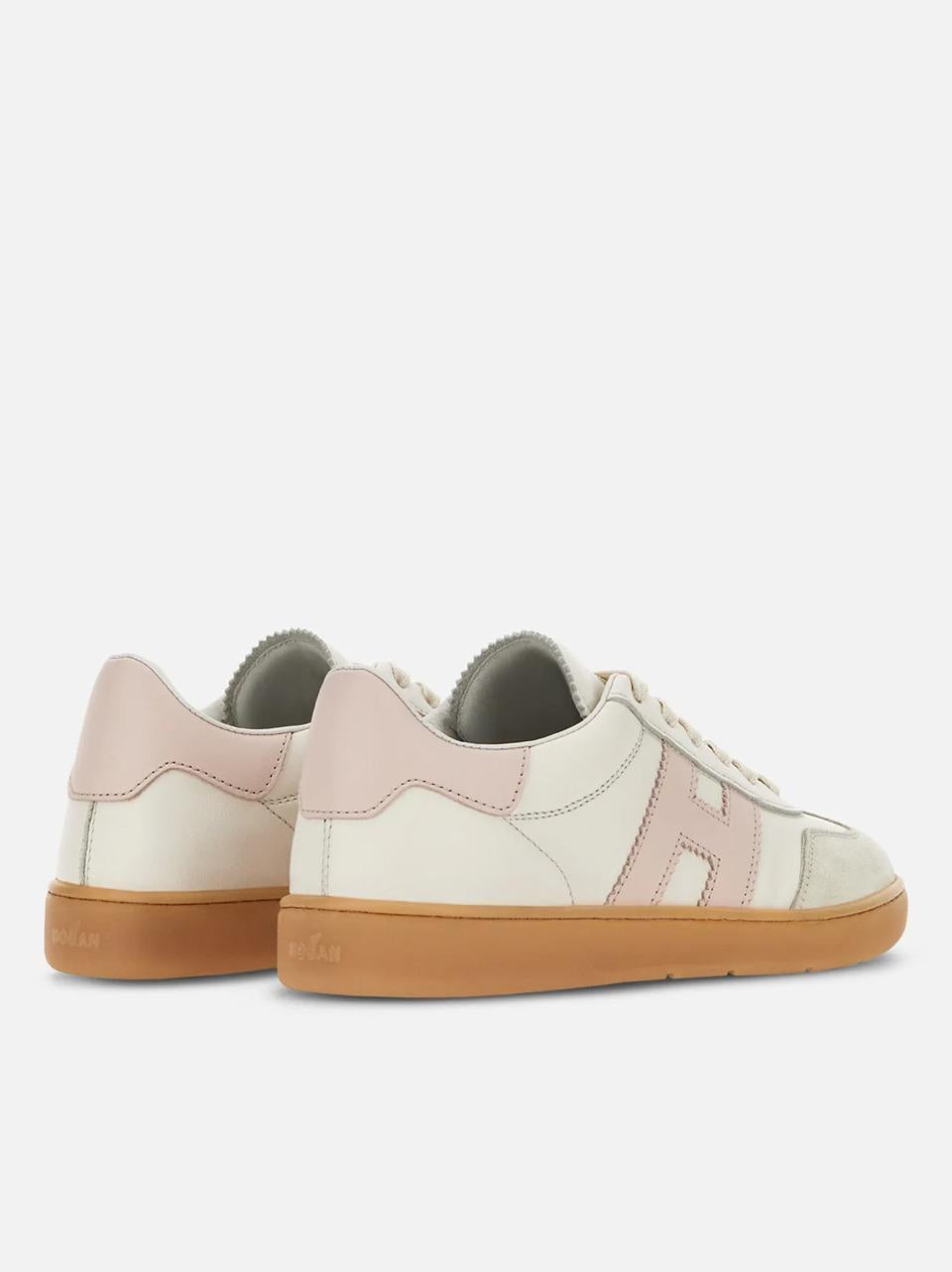sneakers cool HXW6470FB60QDA0CA7 BIANCO ROSA HOGAN 