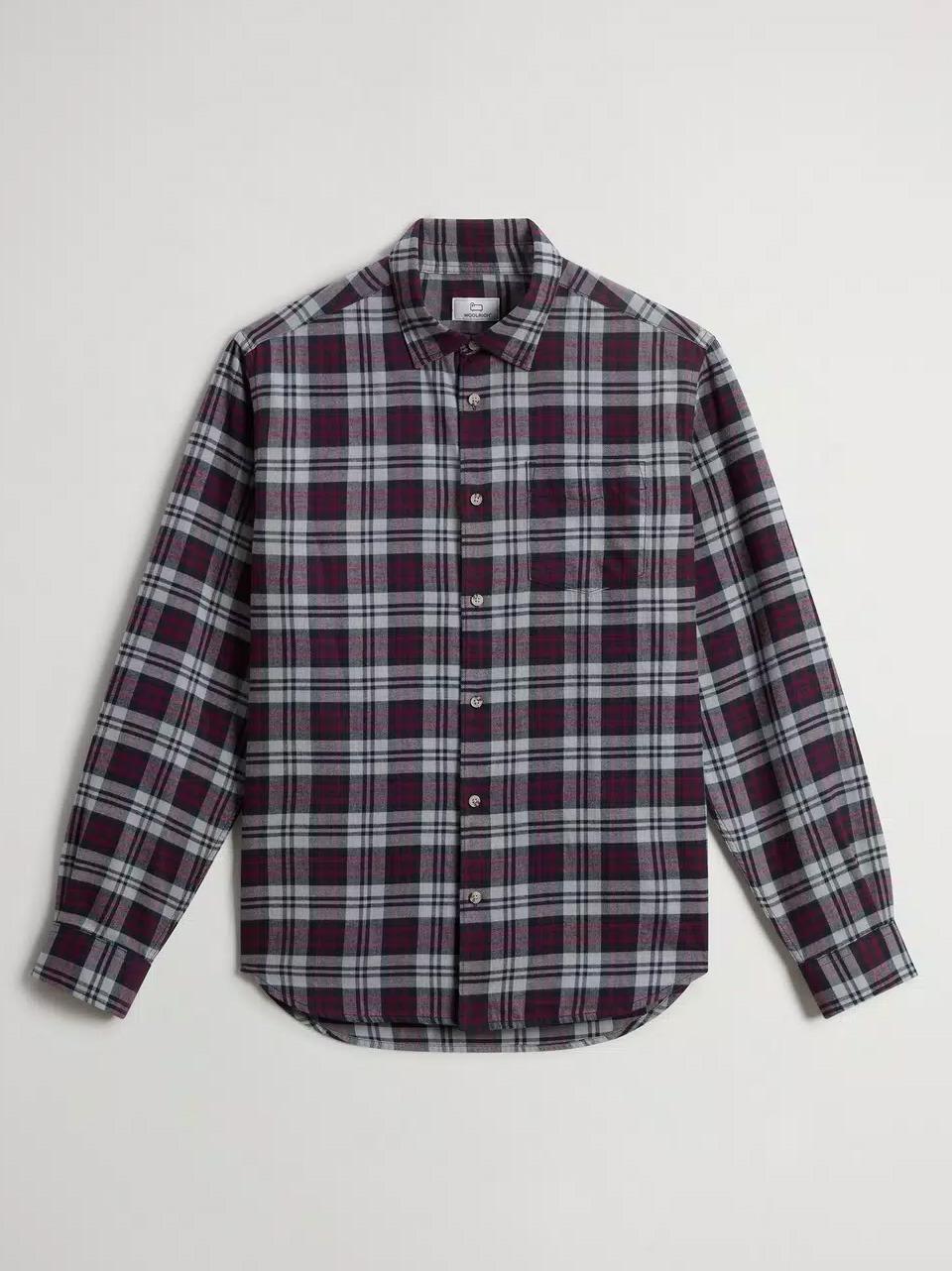 camicia quadri SI0117 1908 WOOLRICH 