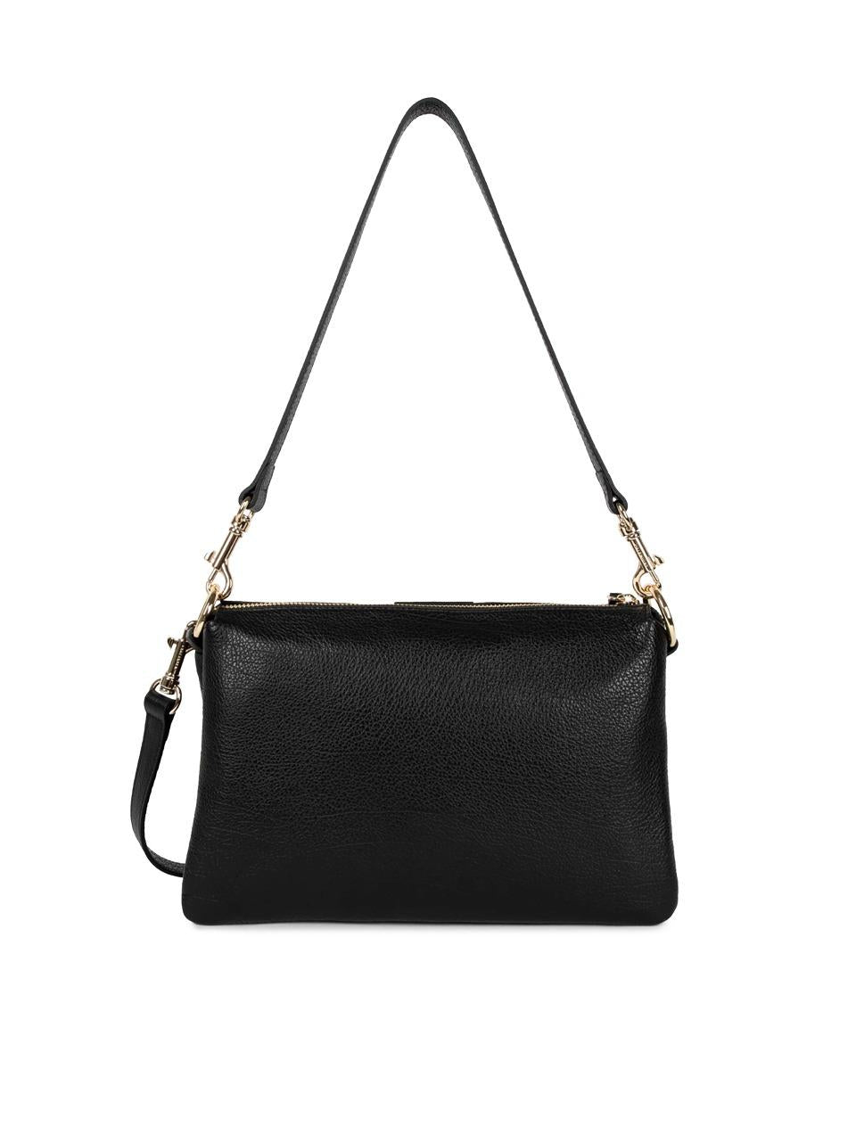 borsa 3 soffietti grande 529-74 NERO LANCASTER 