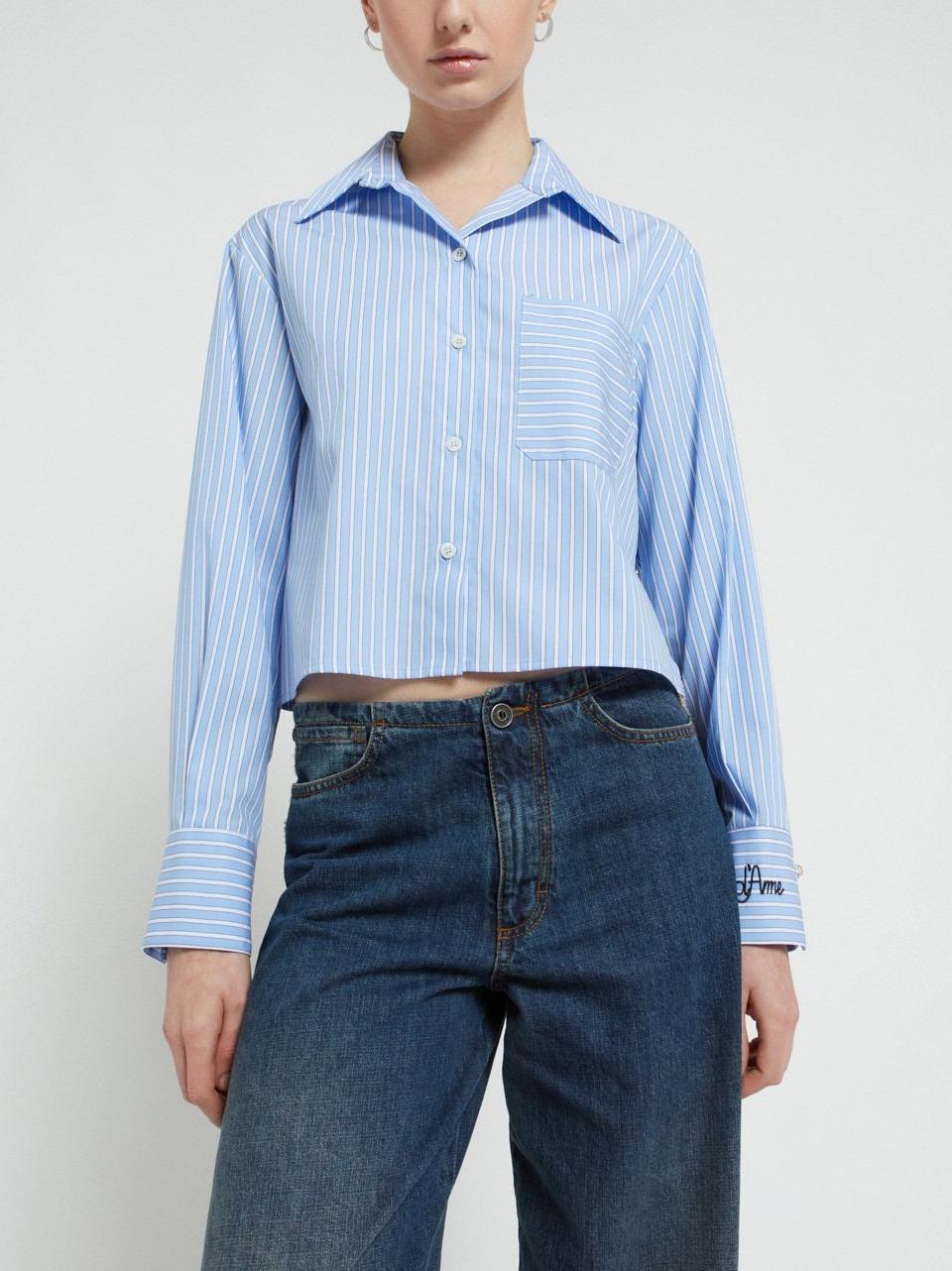 camicia righe BC5158 C ottod'ame 