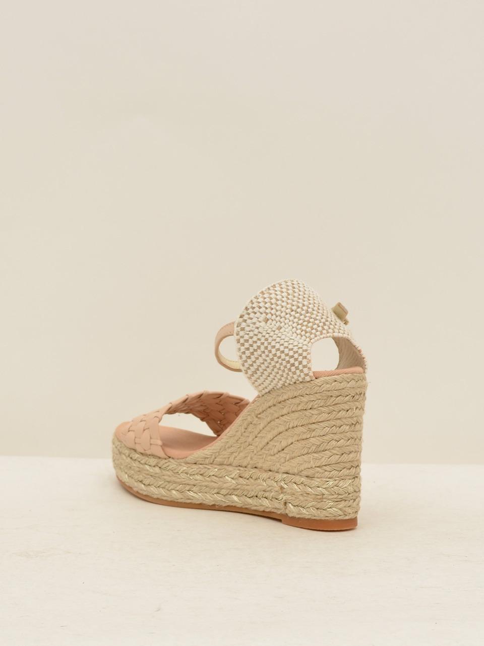 sandalo intrecciato ABE NAPA BEIGE ESPADRILLAS 