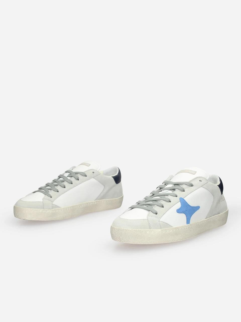 sneakers timless 4614 BIANCO CEL AMA brand 