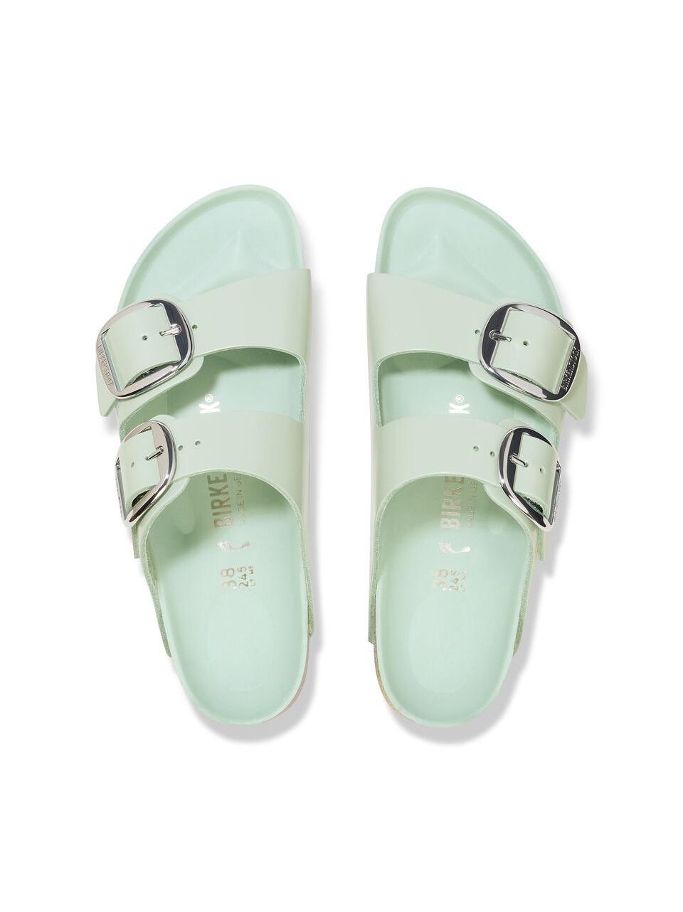 sabot arizona big buckle shine ARIZONA1026495 SERF GREEN BIRKENSTOCK 