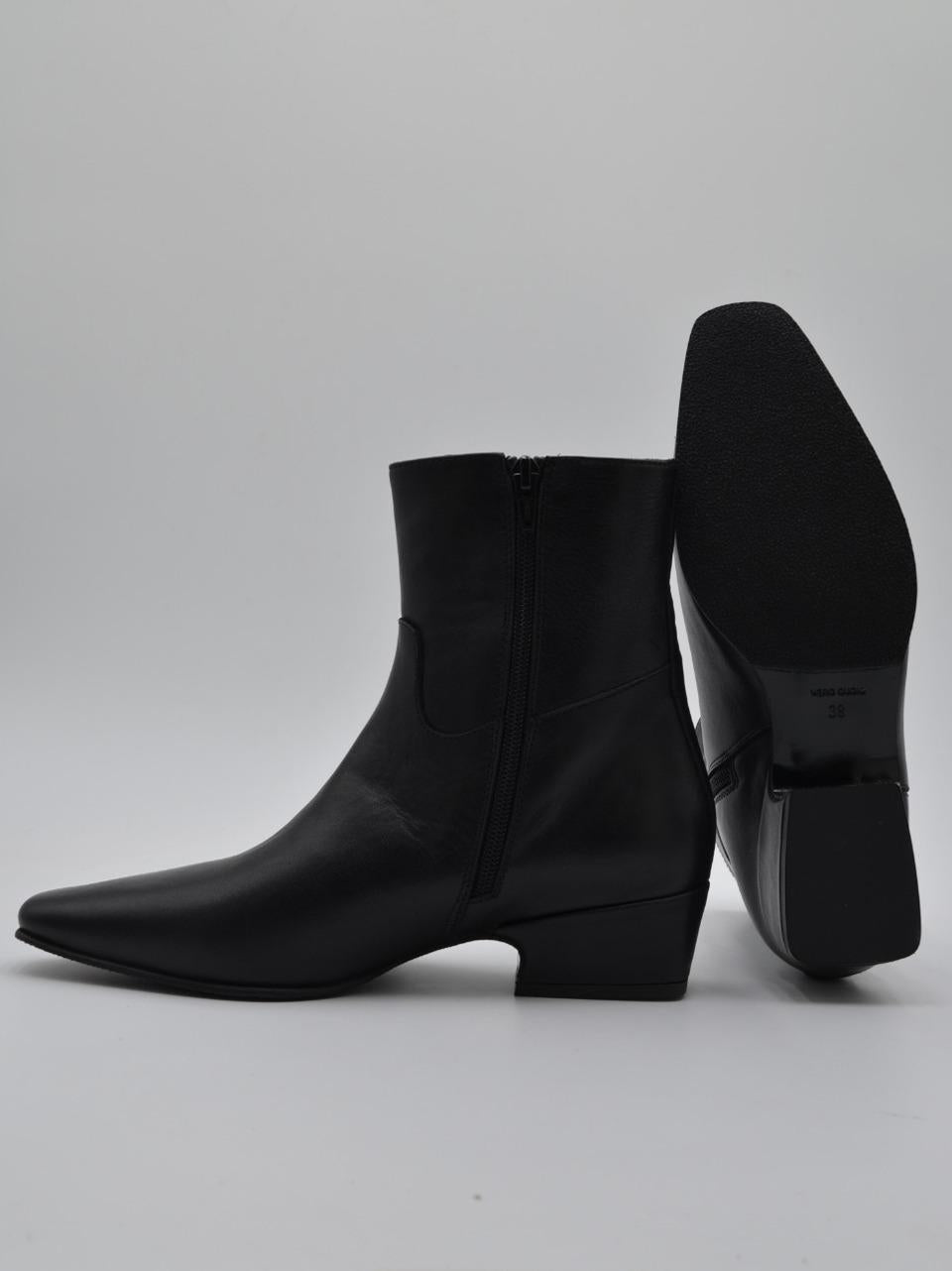 stivaletto tacc h 30mm 7835 NERO ATTIMO 