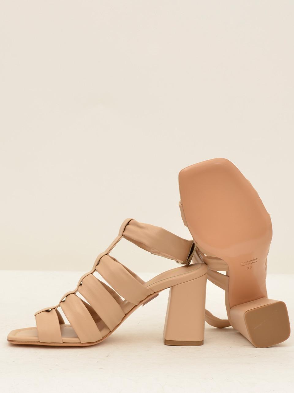 sandalo a t tacco h 70mm 3722 BEIGE ANNA F 