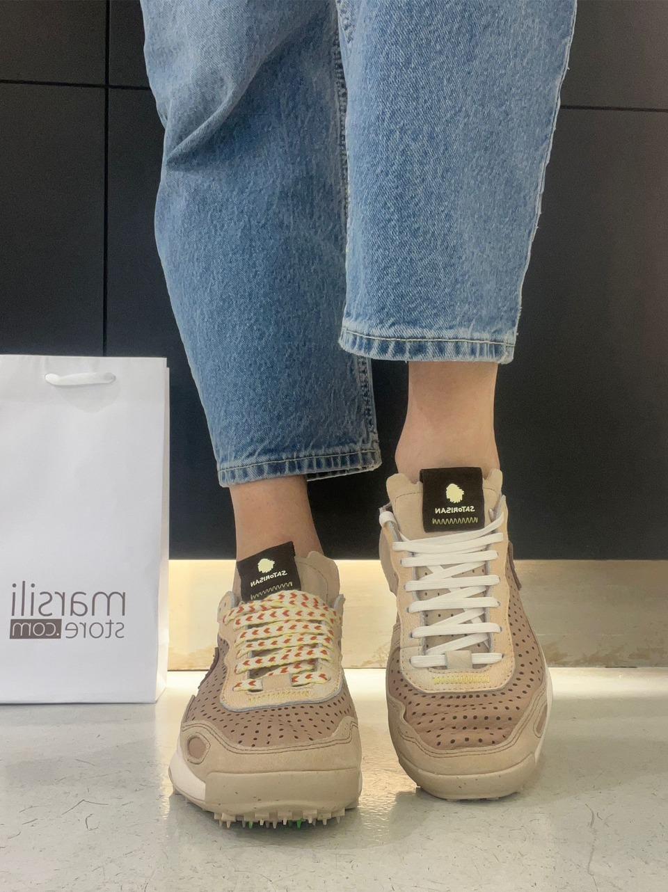 sneakers chacrona laser premium CHACRONA LASER PREMIUM CREAM PEACH SATORISAN 