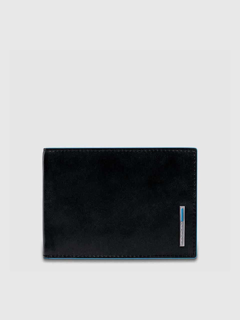 portafogli con ribaltina PU1392B2 NERO PIQUADRO 