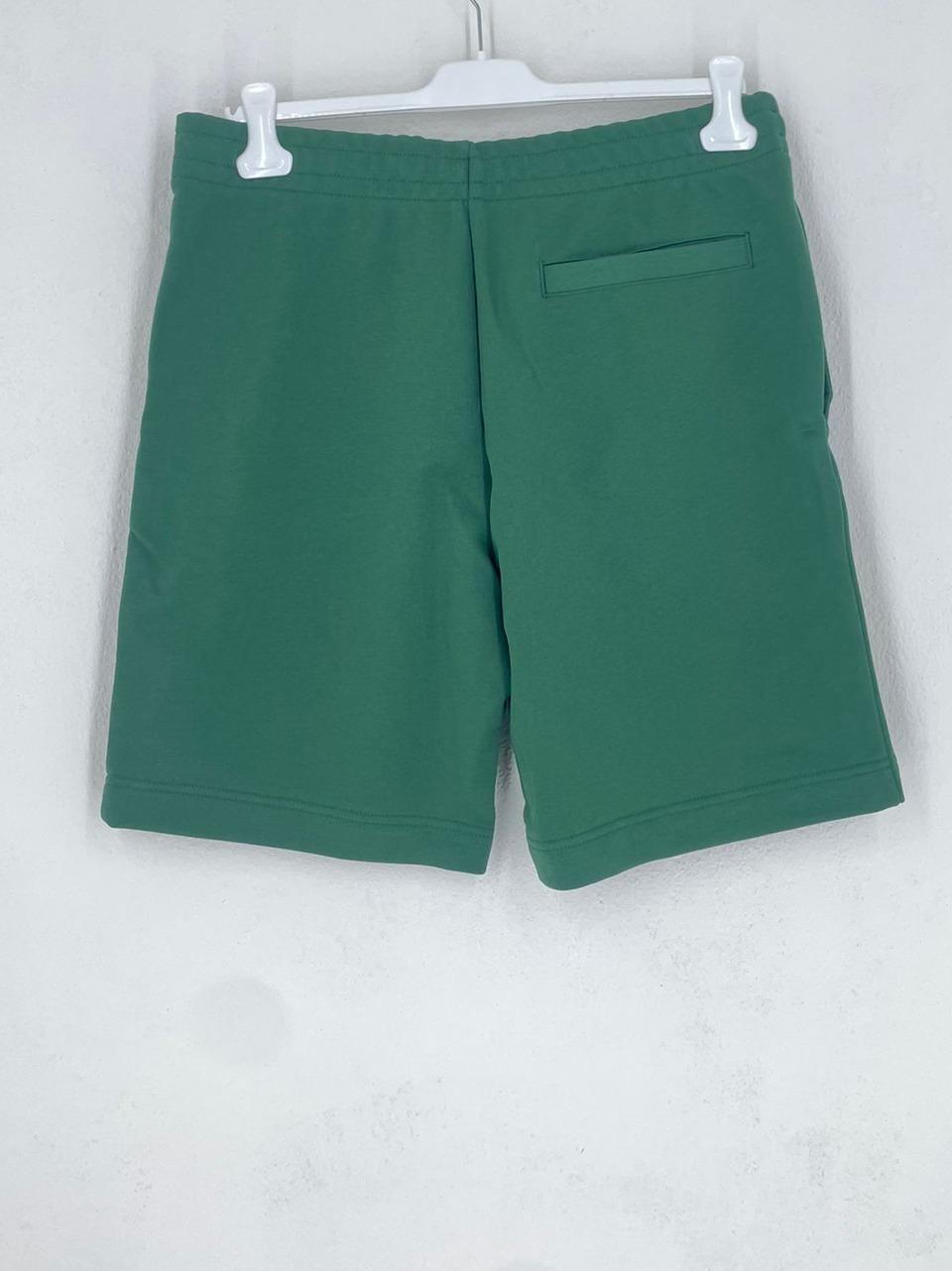 bermuda in felpa GH9860 VERDE LACOSTE 