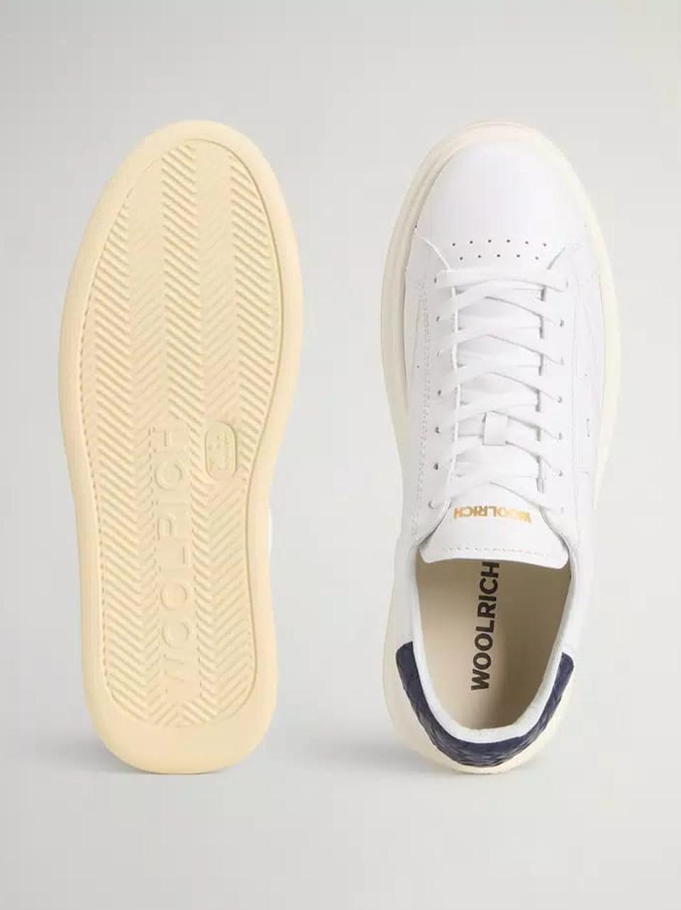 sneakers M261.011.C10.A2 BIANCO BLU WOOLRICH 