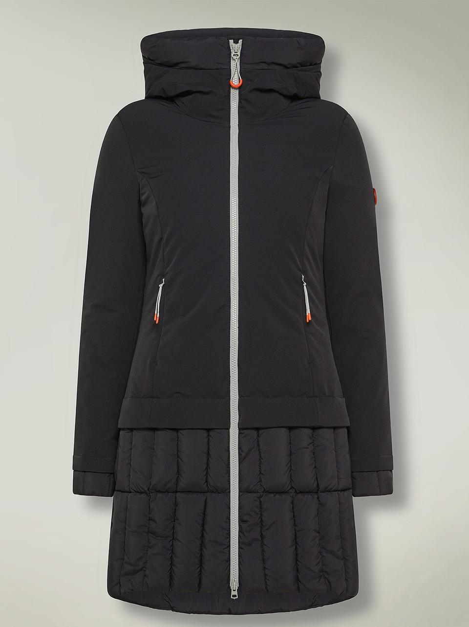 piumino lungo 38601 NERO DEkker 